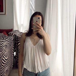 American Eagle Silk Lace Camisole